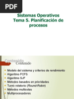 Planificacion de procesos
