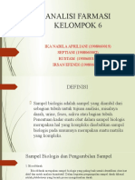 Analisi Farmasi. Kelompok 6