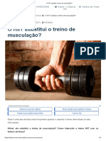 O HIIT Substitui o Treino de Musculação