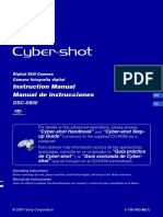 Instruction Manual Manual de Instrucciones: DSC-S800