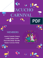 Proyecto de Ingles Carnaval de Ayacucho Final