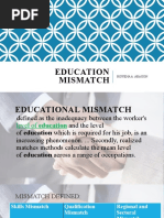 Education Mismatch - PPTX Wheng