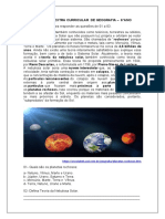 Planetas rochosos e formação do Sistema Solar