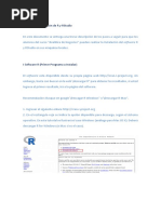 Manual de descarga e instalación de R y Rstudio | PDF | Archivo de