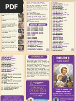 Novena en Honor A San José Dormido | PDF | María, madre de Jesús | Oración
