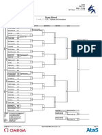 Nippon Budokan Judo -73kg Draw Sheet