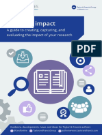 Research Impact: A Guide To Creating, Capturing, and Evaluating The Impact of Your Research