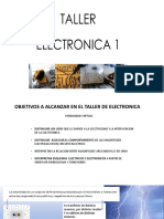 Taller Electronica 1 - Intro, Circ Serie-Paralelo, Resistencias, Diodos