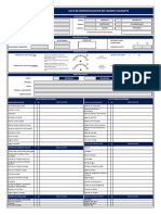 Formato de Desmovilizacion de Camion Volquete