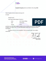 Surat Izin Tidak Mengikuti Kegiatan AMS