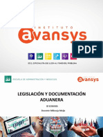 Legislación y Documentación Aduanera II