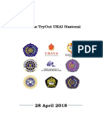 Resume Tryout Ukai Nasional 28 April 2018 Indofarma