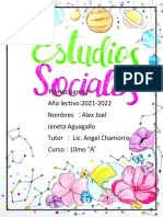 Tarea N 3 de Etudios Sociales Alex Janeta 10mo A