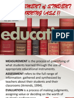 Student Assessment, Measurement and Evaluation Guide