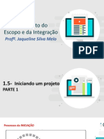 UNID1.5. Gerenciamento Escopo Integracao Iniciando Projeto TAP - Parte 1