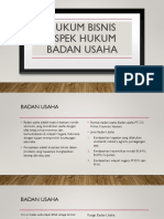 Hukum Bisnis (HUMBIS)