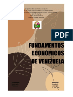Fundamentos Económicos de Venezuela