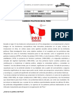 FICHA DE TRABAJO DE CÍVICA 3° (III TRIMESTRE 2021) SETIMA SEMANA (CRISIS POLÍTICA)