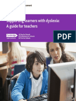 For Students With Dyslexia