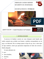 Aula 2 (Processos Mertalúrgicos - Fundição)