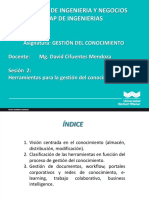 Semana 02 - Gestión - Del Conocimiento