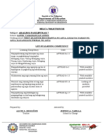 Subject: Araling Panlipunan 7: Department of Education
