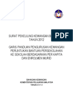 SPK BT 2 Garis Panduan Pengurusan Kewangan Peruntukan Bantuan Persekolahan Ke Sekolah Berdasarkan Per Kapita Dan Enrolmen Murid