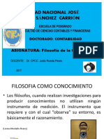 Clase 2, Filosofia Como Conocimiento