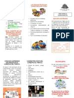 Folleto Prevencion de Consumo de Alcohol Drogas y Tabaquismo