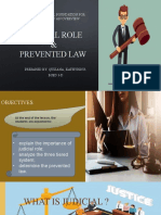 Judicial Role & Prevented Law: Week 16-18: The Legal Foundation For Public Education: An Overview