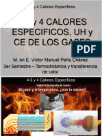 C14 4-3 y 4 - 02 CALORES ESPECIFICOS UH y C DE LOS GASES-W