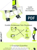 Kaidah Kebahasaan Teks Eksplanasi - 2