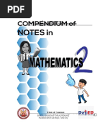 GRADE 2 Compendium of Notes - FIRST QUARTER - Colored