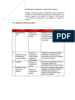 Proceso Creativo para Determinar El Producto o Servicio de La Empresa