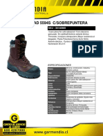 Bota Seguridad 5594S C-Sobrepuntera