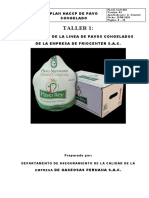 Taller 1 Haccp (Ejemplo)