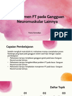 Manajamen FT Pada Gangguan Neuromuskular Lainnya