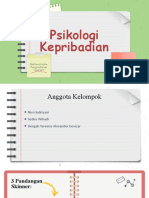 PPT Psi.Kepribadian-Behaviorisme Skinner