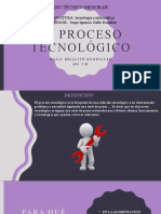 El Proceso Tecnológico