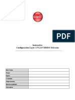 Instructivo Configuracion L1 - VLAN Ericsson