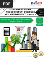 Fundamentals of Accountancy, Business and Management 2 2: Statement of Financial Position - Report Form