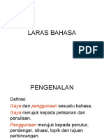 laras bahasa