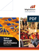 Bhp Bill It on Annual Report 2014
