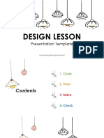 Design Lesson Powerpoint Template