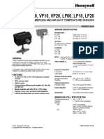 VF10-1B54NW Water Temperature Sensor, NTC 10k Immersion