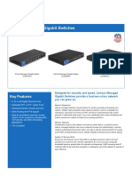 Linksys Switches LGS310C 328C 352C Datasheet