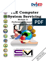 TLE Computer System Servicing: Performing Computer Operations (Part 2)