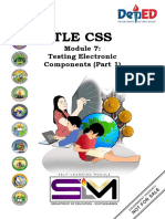 Tle CSS: Testing Electronic Components (Part 1)