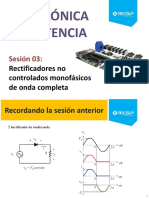 S03 - Rectificadores No Controlados Monofasicos de Onda Completa