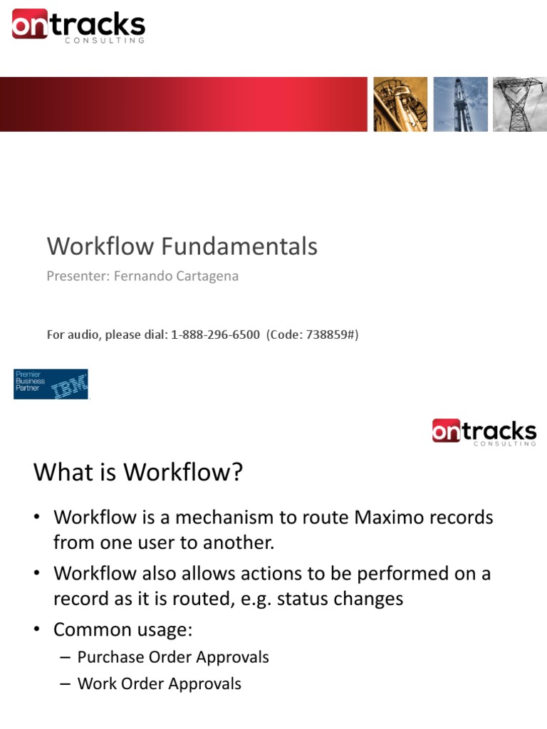 Maximo Workflow Fundamentals Ontracks Consulting inar PDF